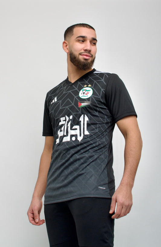 MAILLOT ALGERIE X PALESTINE NOIR 2023