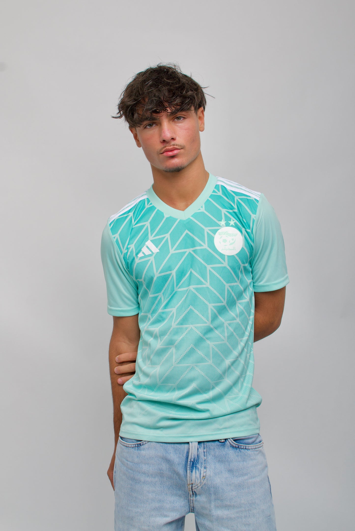 MAILLOT D'ENTRAINEMENT VERT PASTEL